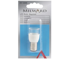 Ampoule LED 220V baionnette pour machine a coudre - Milward