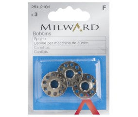 Lot de 3 Canettes universelle 15K machine a coudre - Milward
