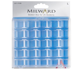 Boite a canettes plastique 25 emplacements machine a coudre - Milward