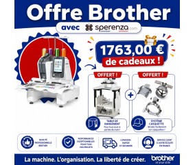 Machine à Broder Semi-Professionnelle Brother PR680W - Machine à broder offre promotion cadeau