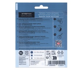 Lot de 3 patch FabPatch Rub-on Patch Stretch – Écusson Thermocollant Élastique - Prym - Marine - vue 108