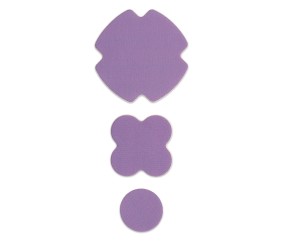 Lot de 3 patch FabPatch Rub-on Patch Stretch – Écusson Thermocollant Élastique - Prym - Lilas - vue 126