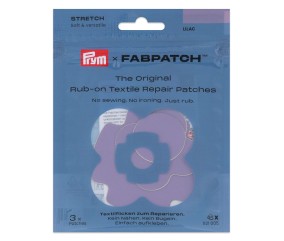 Lot de 3 patch FabPatch Rub-on Patch Stretch – Écusson Thermocollant Élastique - Prym - Lilas - vue 127