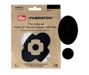 Lote de 2 patchs FabPatch MERINO - Patch Autocollant Reparation Laine Merinos - Prym