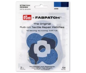 Lot de 3 patchs FabPatch STRETCH DESIGN Rub-on Patch – Prym