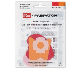 Lot de 3 patchs FabPatch STRETCH DESIGN Rub-on Patch – Prym