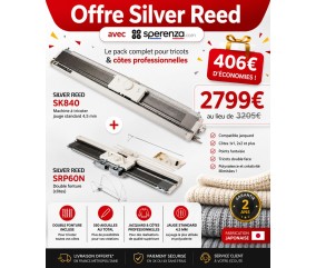 Offre affaire promotion double fonture silver reed sperenza 840sk SRP60N