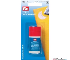 Poudre de reparation textile Prym 12g - Invisible au repassage