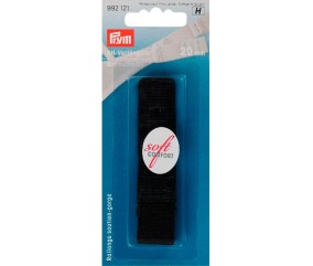 Rallonge Attache Soutien-Gorge Prym Soft Comfort - 20/25/40mm - 20mm - Noir (3×1 crochet)