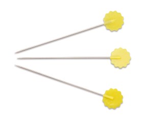 Épingles Quilting Tête de Fleur Plate Ø 0,60×50 mm – 50 Pièces prym