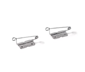 Épingles Badge et Broche 27 mm avec Rondelles – 4 Pièces - Prym