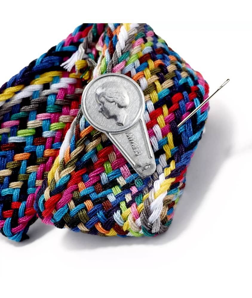 Tresse de Fil à Repriser + Aiguille + Enfile-Aiguille 50 cm - Prym