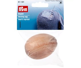 Champignon à Repriser en Bois Dur – Outil Traditionnel de Raccommodage prym