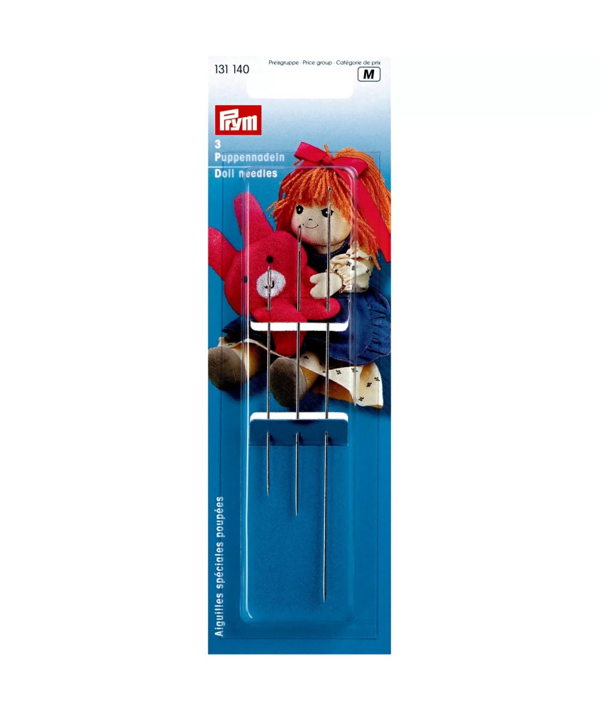 Aiguilles Longues pour Poupées 70/80/127 mm - Prym