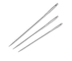 Aiguilles Crewel Broderie Prym – chas doré, 16 pcs