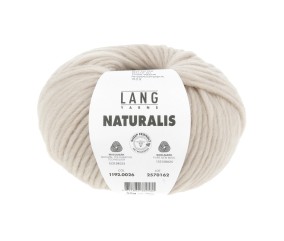 Pelote de laine Mérinos à tricoter Naturalis - Lang Yarns