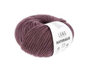 Pelote de laine Mérinos à tricoter Naturalis - Lang Yarns
