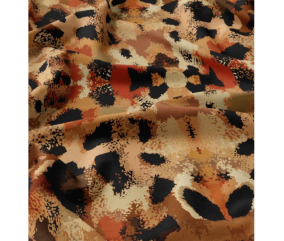 Tissu viscose animalier