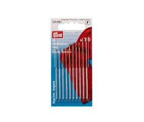 Aiguilles à repriser longues No. 1-5 assorties – 10 pièces - Prym