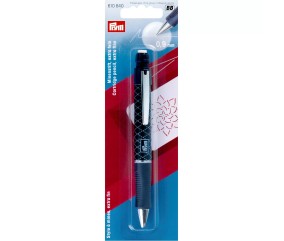 Stylo à mines avec 2 mines blanc – marquage craie sur tissu - Prym