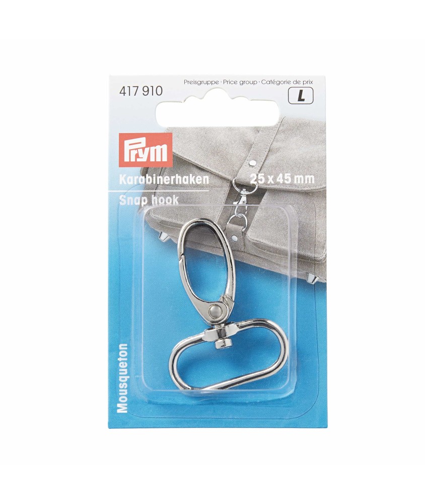 Mousqueton Metal 25x45 mm - Prym