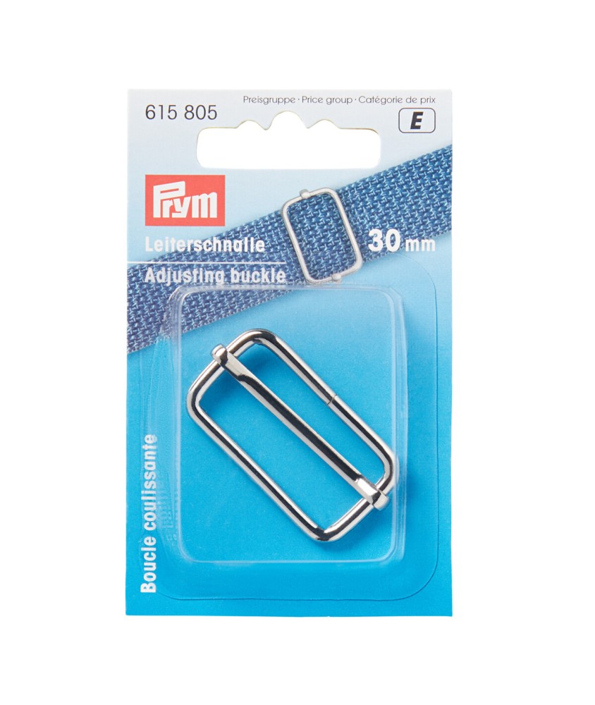 Boucle Coulissante Reglable Metal 30 mm - Prym