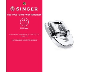 Semelle Metal Fermeture Invisible Attache Clic