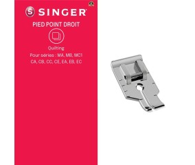 Semelle Quilting 1/4 Point Droit Avec Mesure Attache Clic