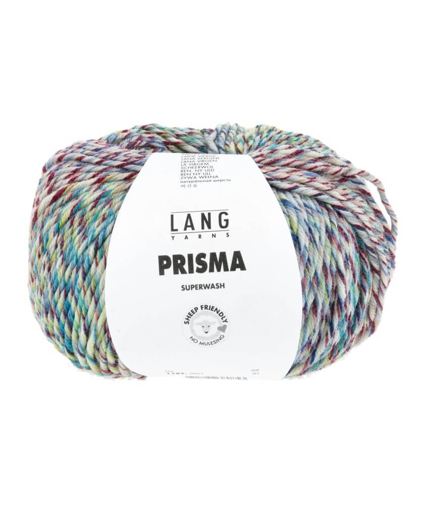 Pelote Prisma 100g — 100% Mérinos Extrafine — Lang Yarns
