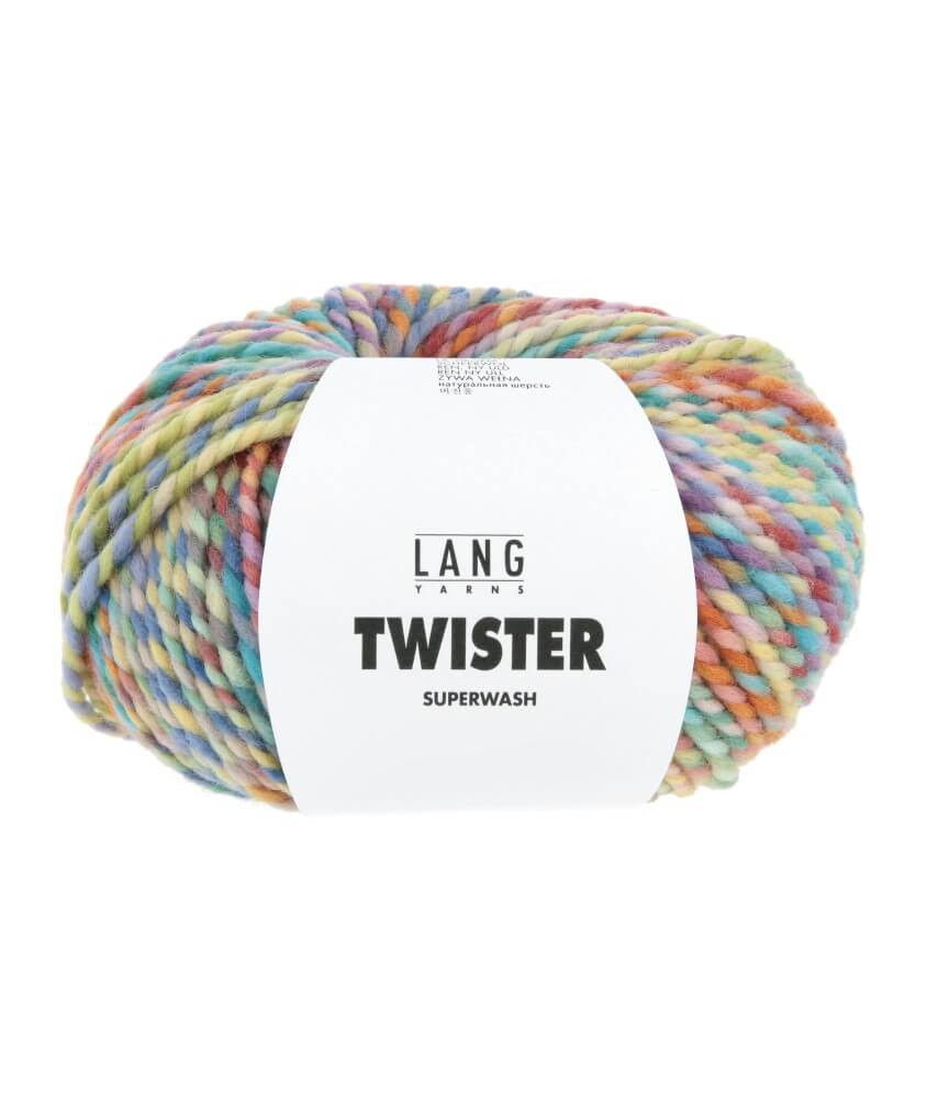 Pelote Twister 100g — Laine Vierge Chunky — Lang Yarns