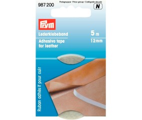 Ruban Adhésif Double Face pour Cuir 12 mm × 5 m - Prym