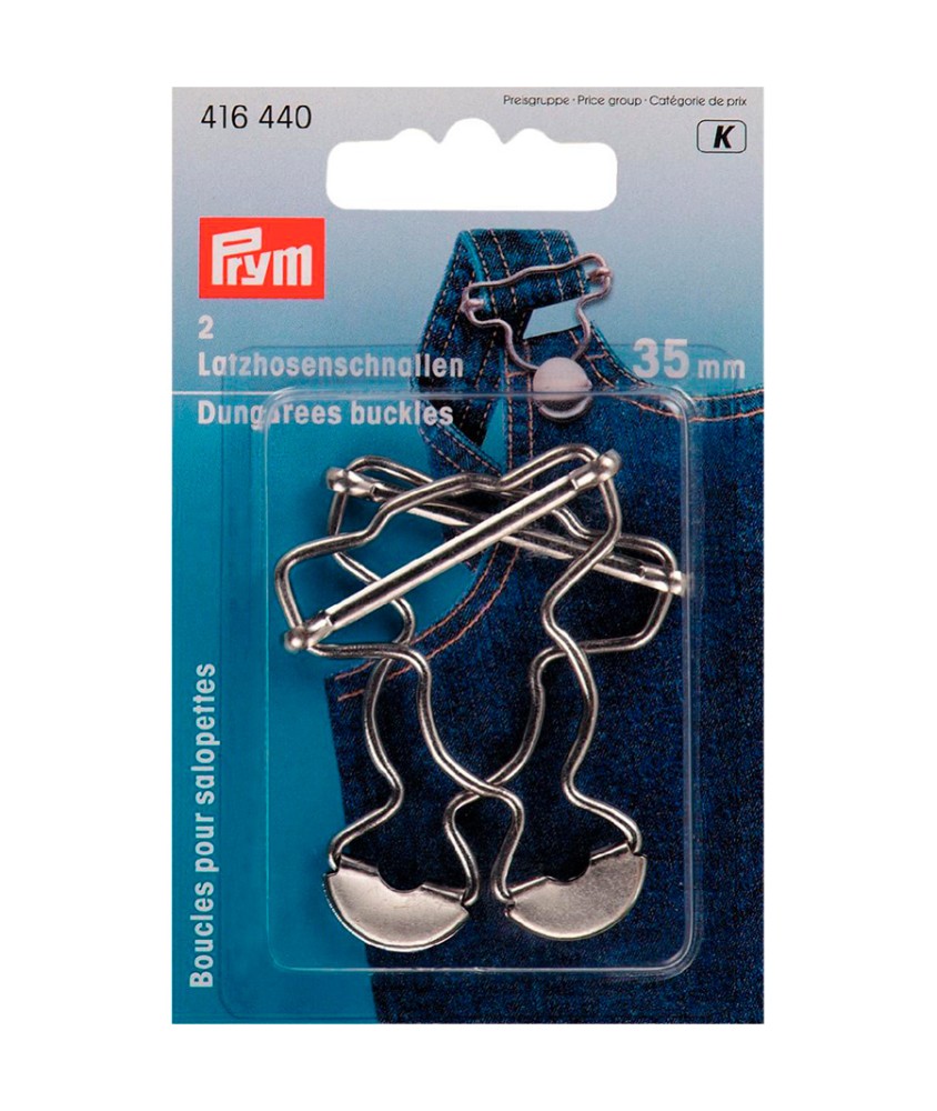 Lot de 2 Boucles pour Salopette (35/40mm) - Prym