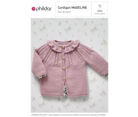 E-MODELE BEBE - CARDIGAN MADELINE - PHILDAR