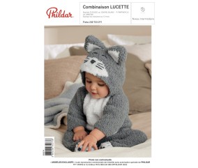 E-MODELE BEBE - COMBINAISON LUCETTE - PHILDAR