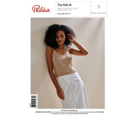 E-MODELE FEMME - TOP GALIA - PHILDAR