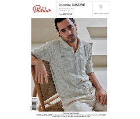 E-MODELE HOMME - CHEMISE GUSTAVE - PHILDAR