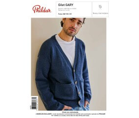E-MODELE HOMME - GILET GARY - PHILDAR