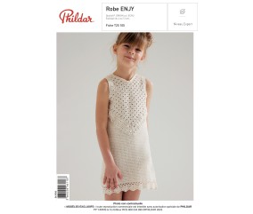 E-MODELE ENFANT - ROBE ENJY - PHILDAR