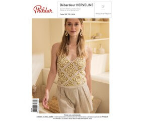 E-MODELE FEMME - DEBARDEUR HERVELINE - PHILDAR