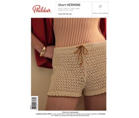 E-MODELE FEMME - SHORT HERMINE - PHILDAR
