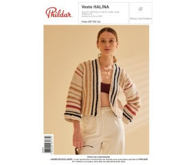 E-MODELE FEMME - VESTE HALINA - PHILDAR