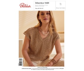 E-MODELE FEMME - DEBARDEUR HABI - PHILDAR