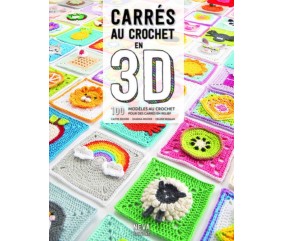 Carrés au crochet en 3D — Caitie Moore, Celine Semaan & Sharna Moore