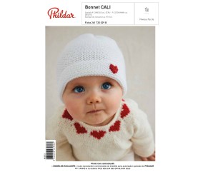 E-MODELE FEMME - BONNET CALI - PHILDAR