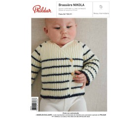 E-MODELE BEBE - BRASSIERE NIKOLA - PHILDAR