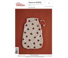 E-MODELE BEBE - GIGOTEUSE NORINE - PHILDAR