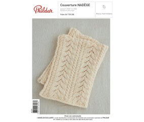 E-MODELE BEBE - COUVERTURE NADEGE - PHILDAR