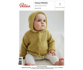 E-MODELE BEBE - PALETOT MIGUEL - PHILDAR