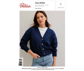 E-MODELE FEMME - GILET MONA - PHILDAR