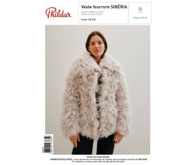 E-MODELE FEMME - VESTE FOURRURE SIBERIA - PHILDAR